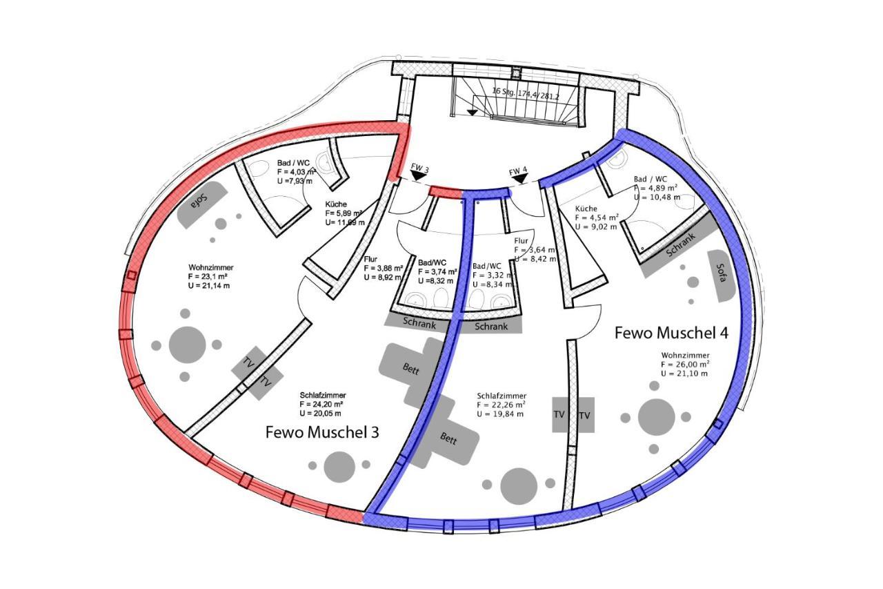 Apartment Muschel 3